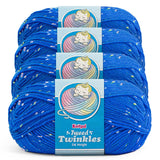 Tweed Twinkles - Royal Blue