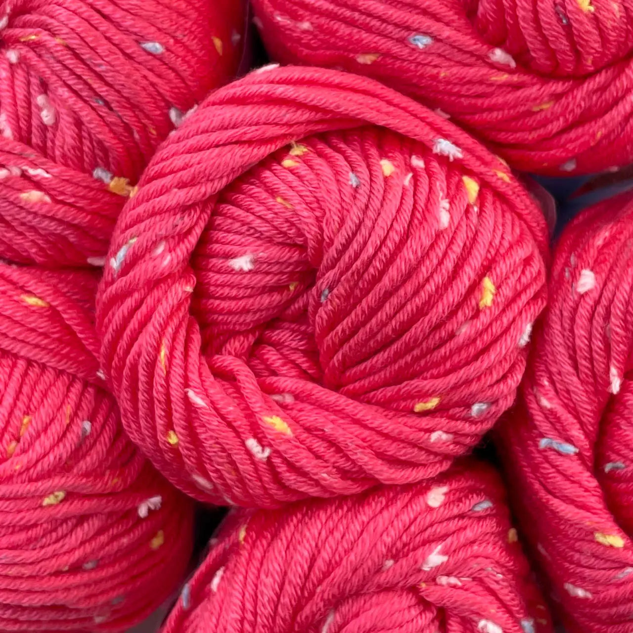 Tweed Twinkles - Coral Pink