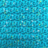 Tweed Twinkles - Cyan Blue