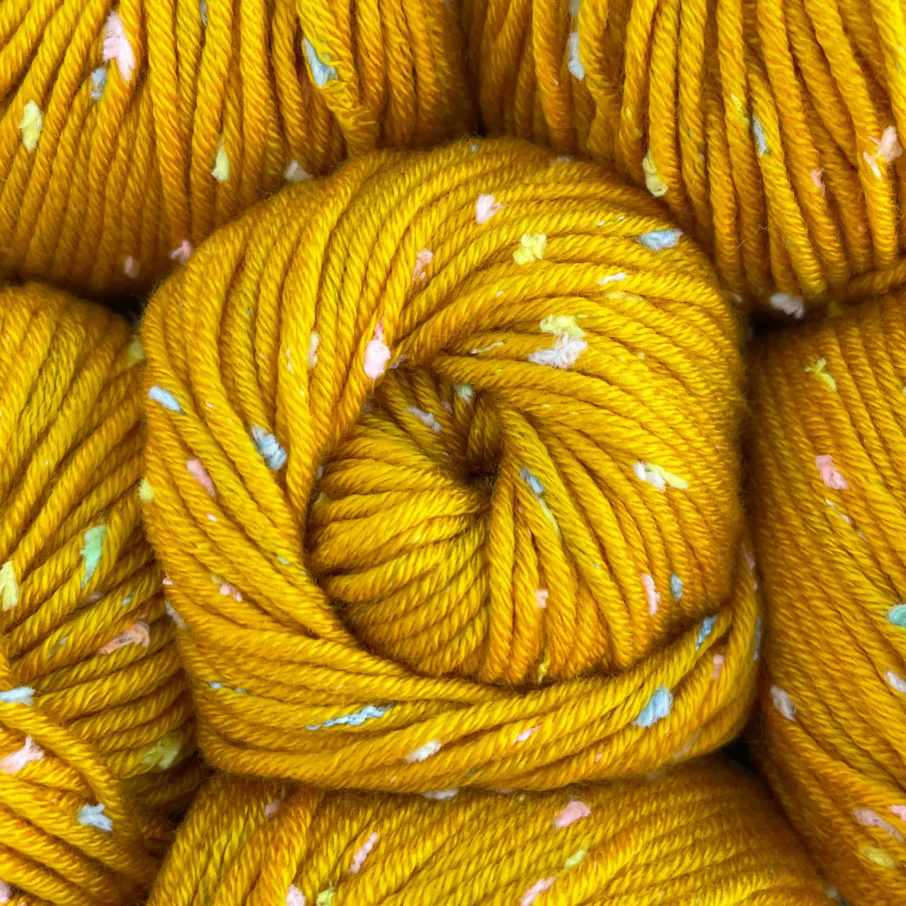 Tweed Twinkles - Golden Yellow