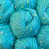 Tweed Twinkles - Mint Blue