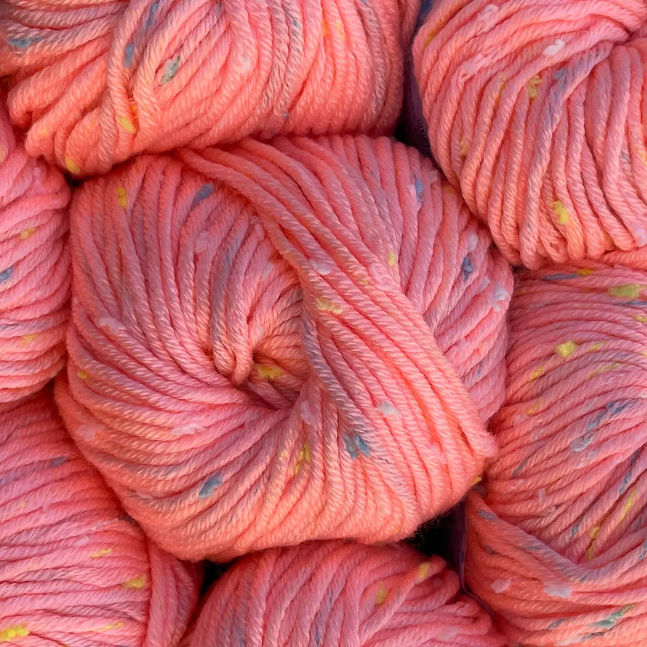 Tweed Twinkles - Pastel Peach