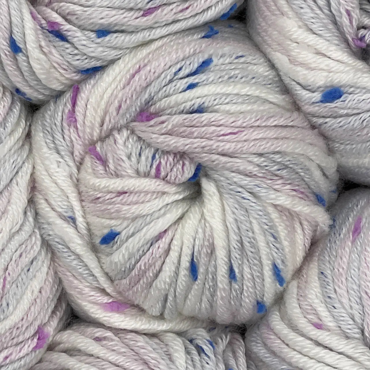 Tweed Twinkles - Powder White