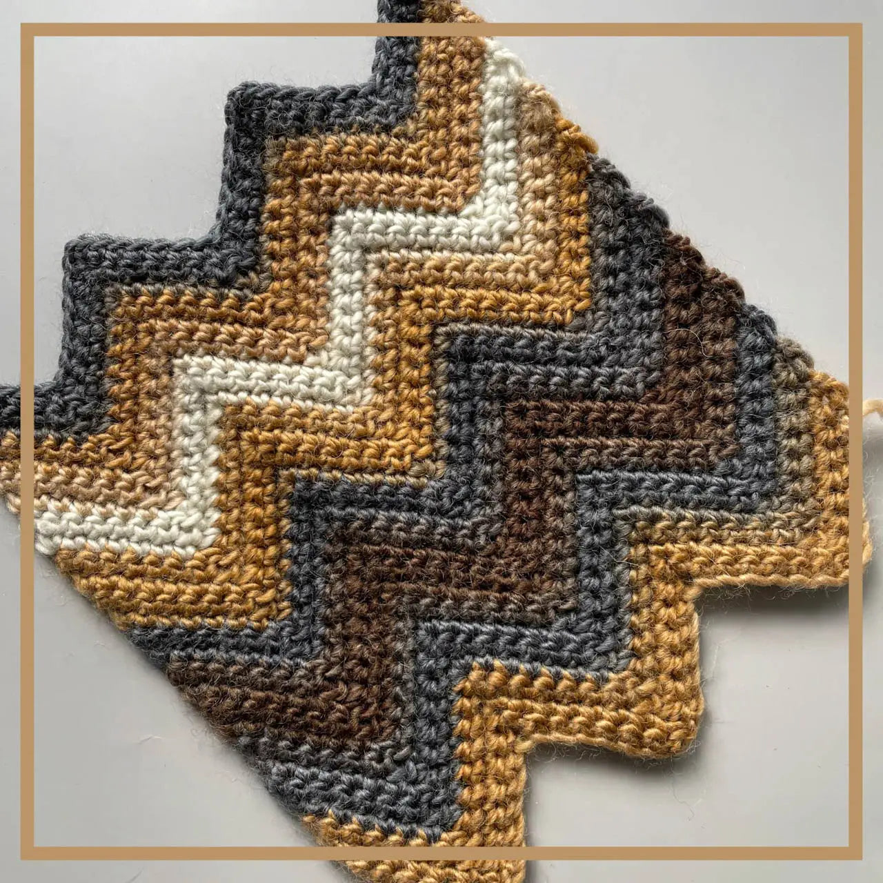 Wool Wonders - Navy Hazelnut