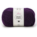 Woolen Delights Eggplant Purple
