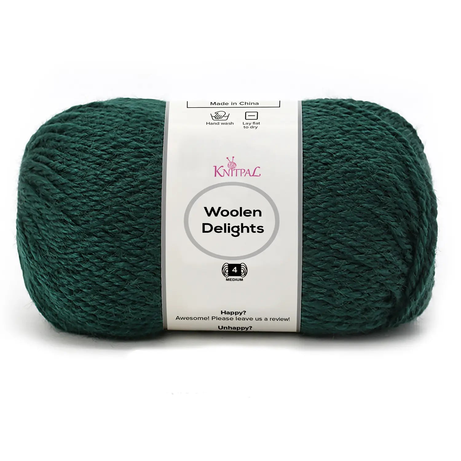 Woolen Delights Medium Worsted Weight Yarn for Knitting and Crocheting, Australian Wool Blend