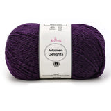 Woolen Delights Medium Worsted Weight Yarn for Knitting and Crocheting, Australian Wool Blend