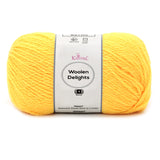 Woolen Delights Medium Worsted Weight Yarn for Knitting and Crocheting, Australian Wool Blend