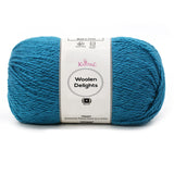 Woolen Delights Medium Worsted Weight Yarn for Knitting and Crocheting, Australian Wool Blend